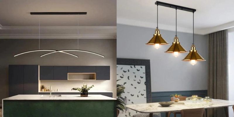 lustres pour cuisines modernes